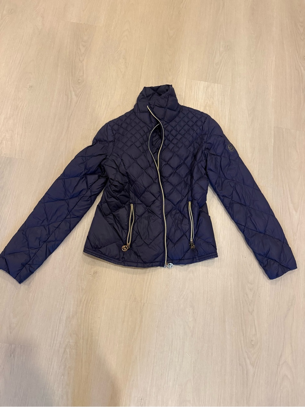 MICHAEL Michael Kors Quilted Navy Puffer Jacket